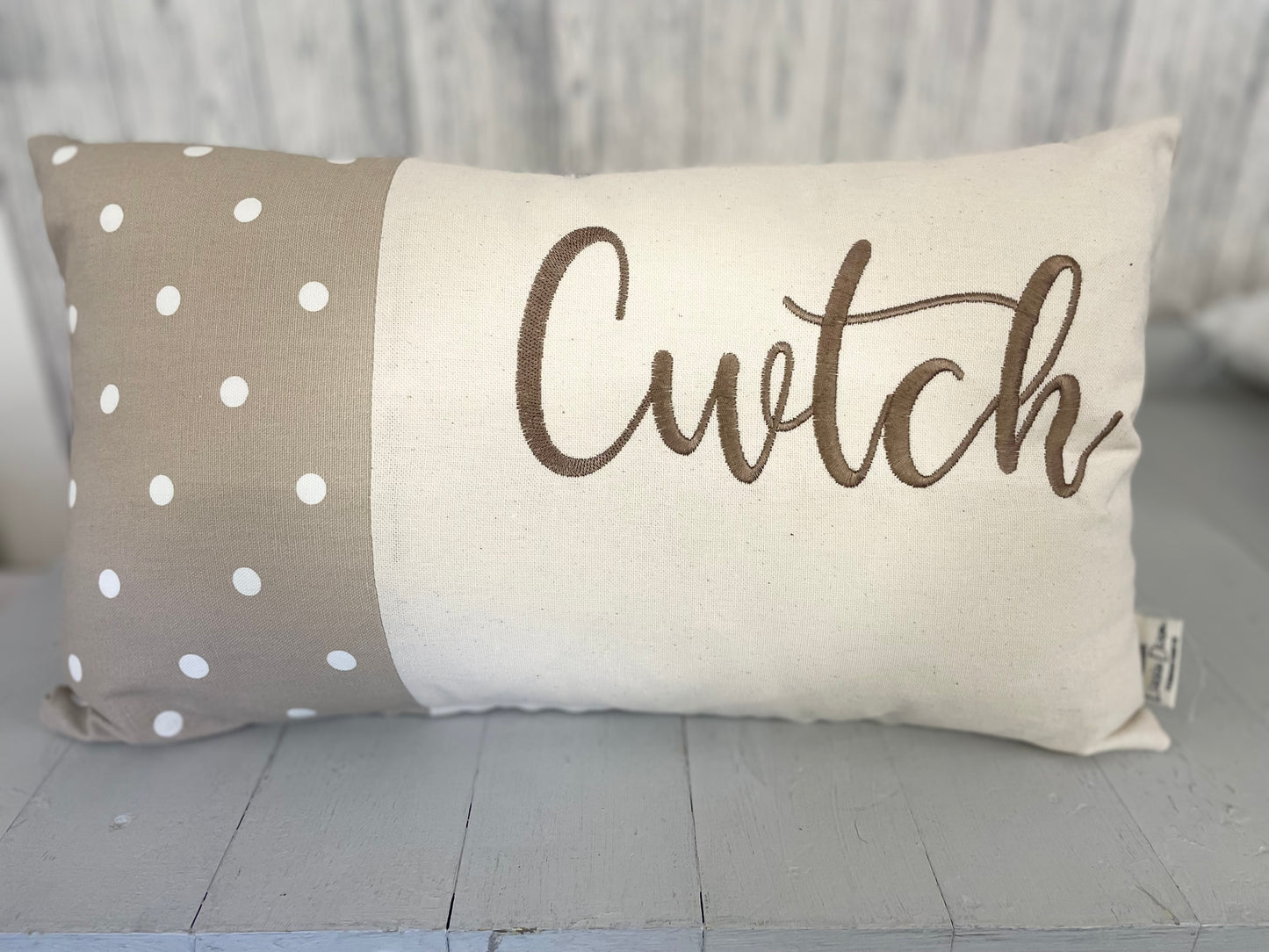 Cwtch Dotty long Cushion-Available in 7 Colours
