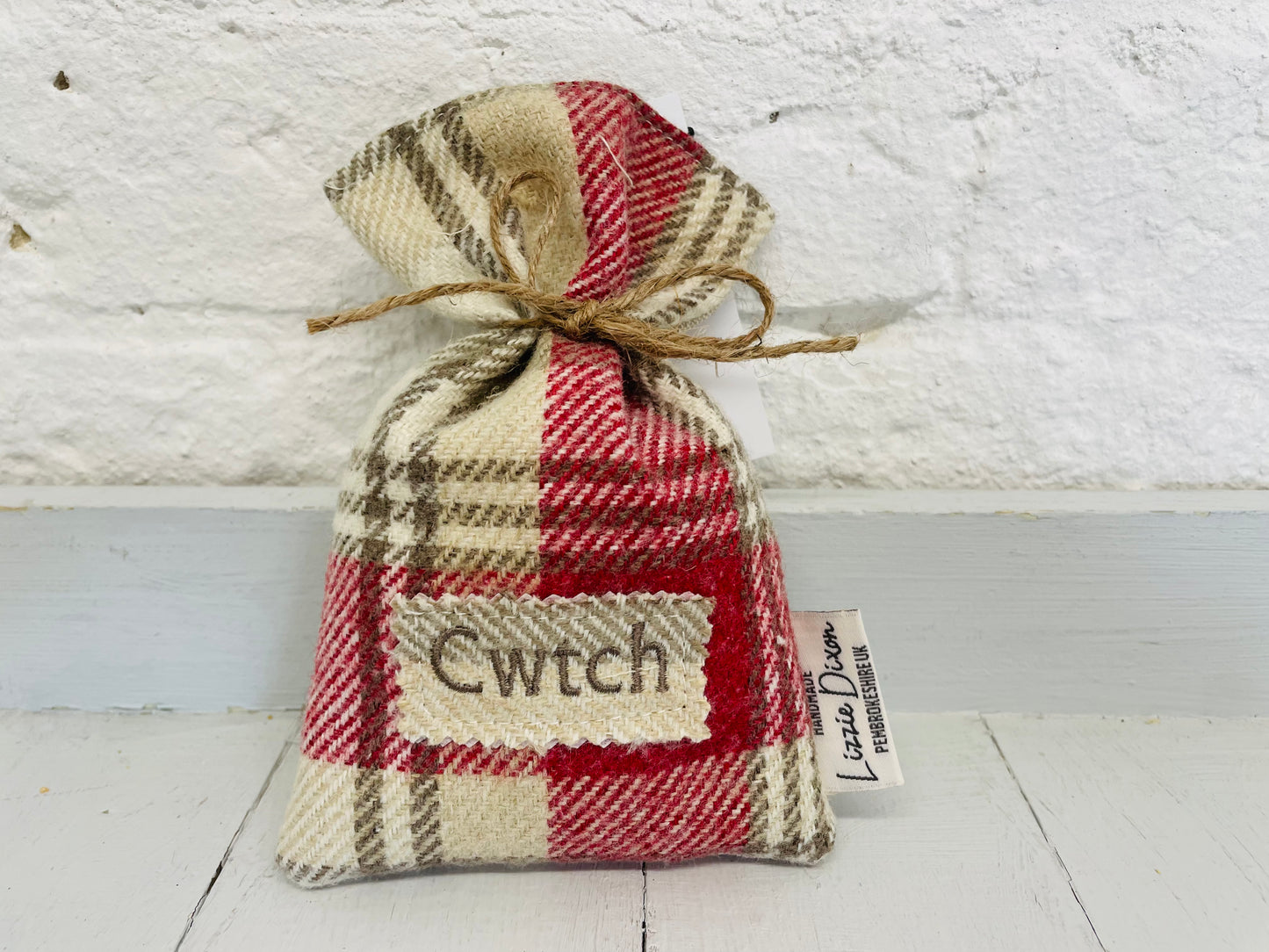 Wool Fabric Lavender Bag .