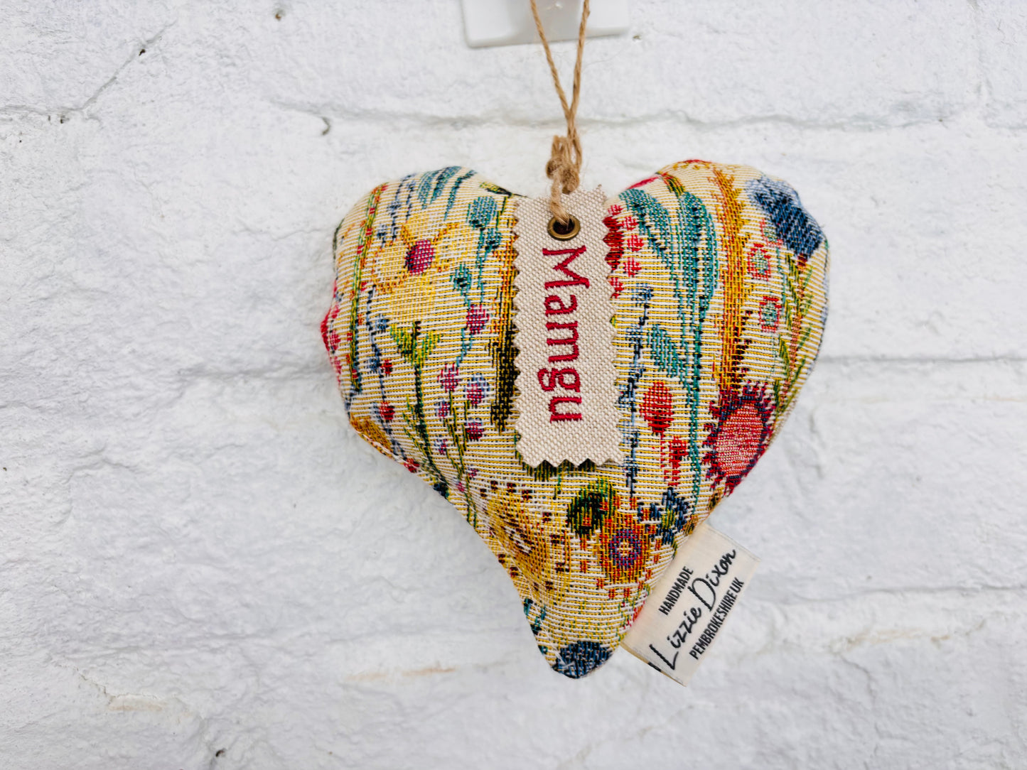 Lavender Heart - Tapestry style Heart