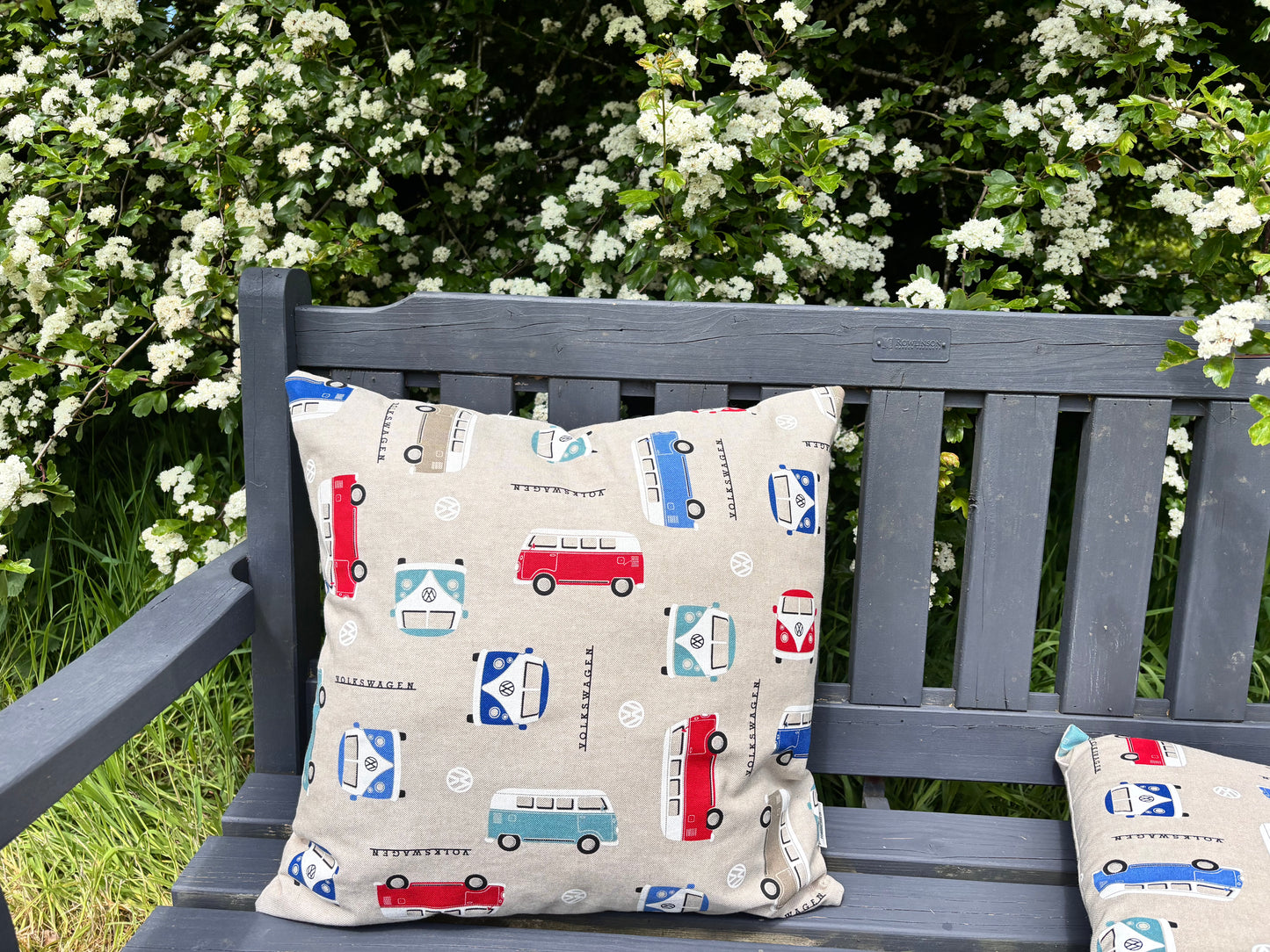 VW Camper Van Plain Cushions