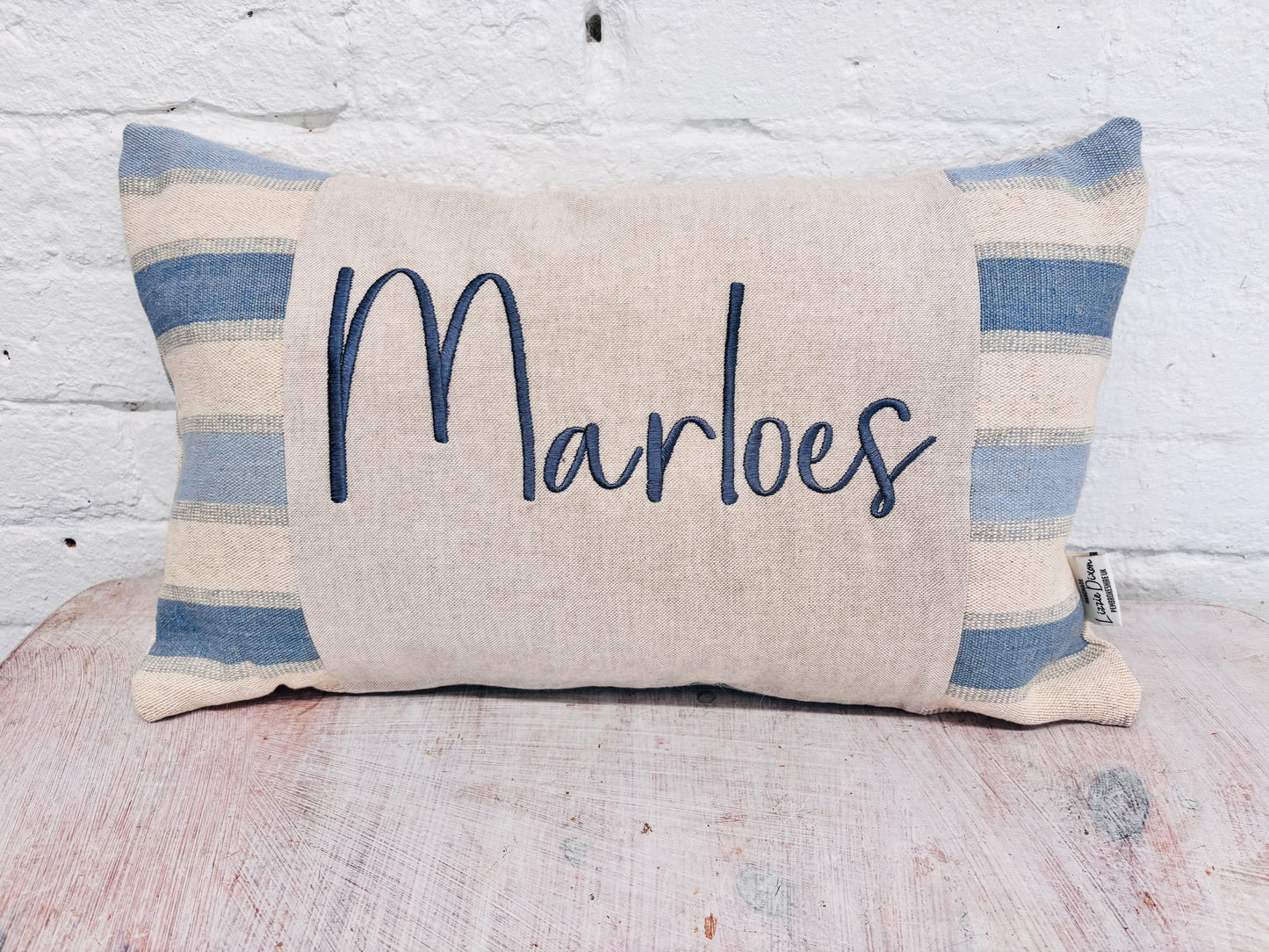 Any Place Name long Cushion-limited edition