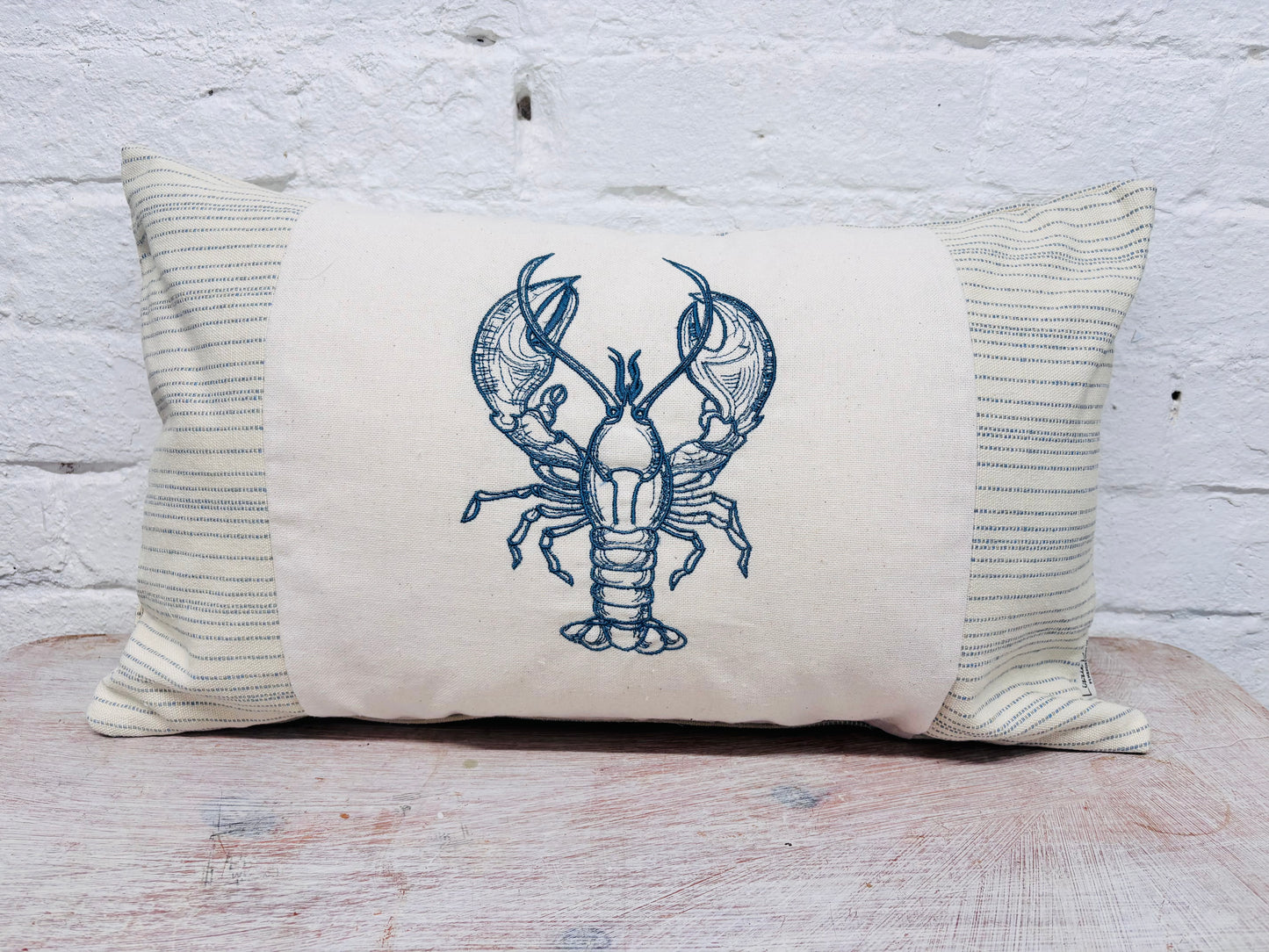Lobster Cushion striped long cushion