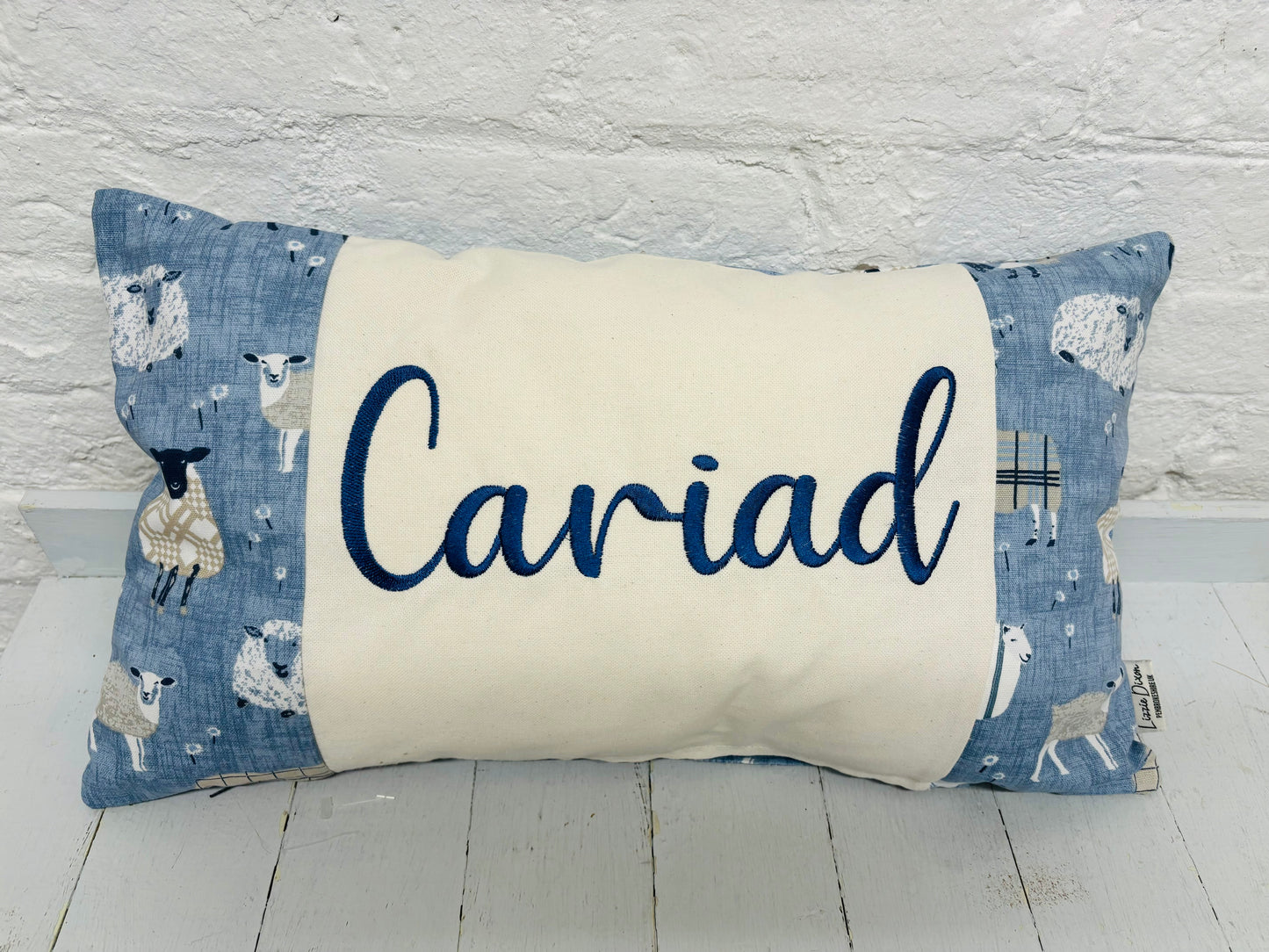 Cariad Cushion -Sheep in Jumpers cushion- Baa Baa Home Cushion