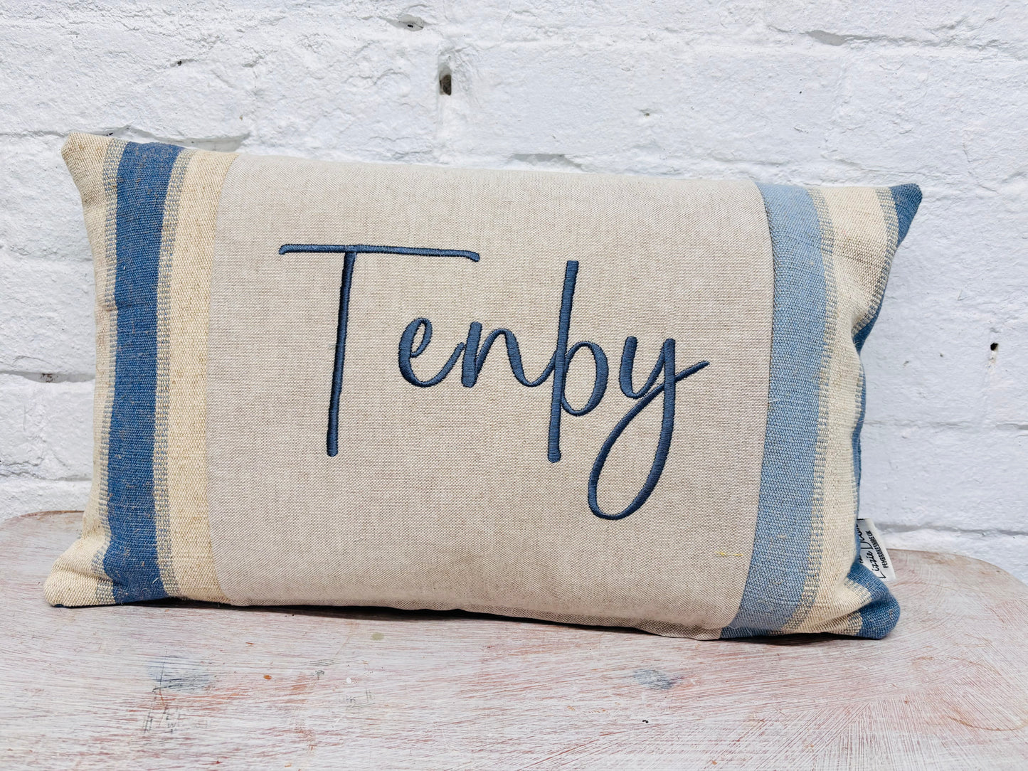 Any Place Name long Cushion-limited edition