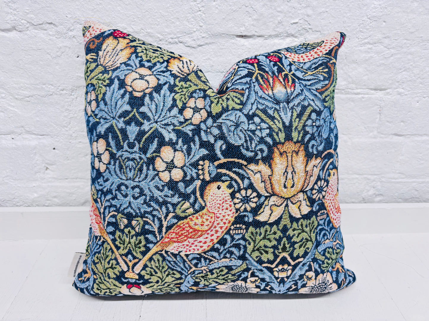 William Morris Strawberry Thief Cushion