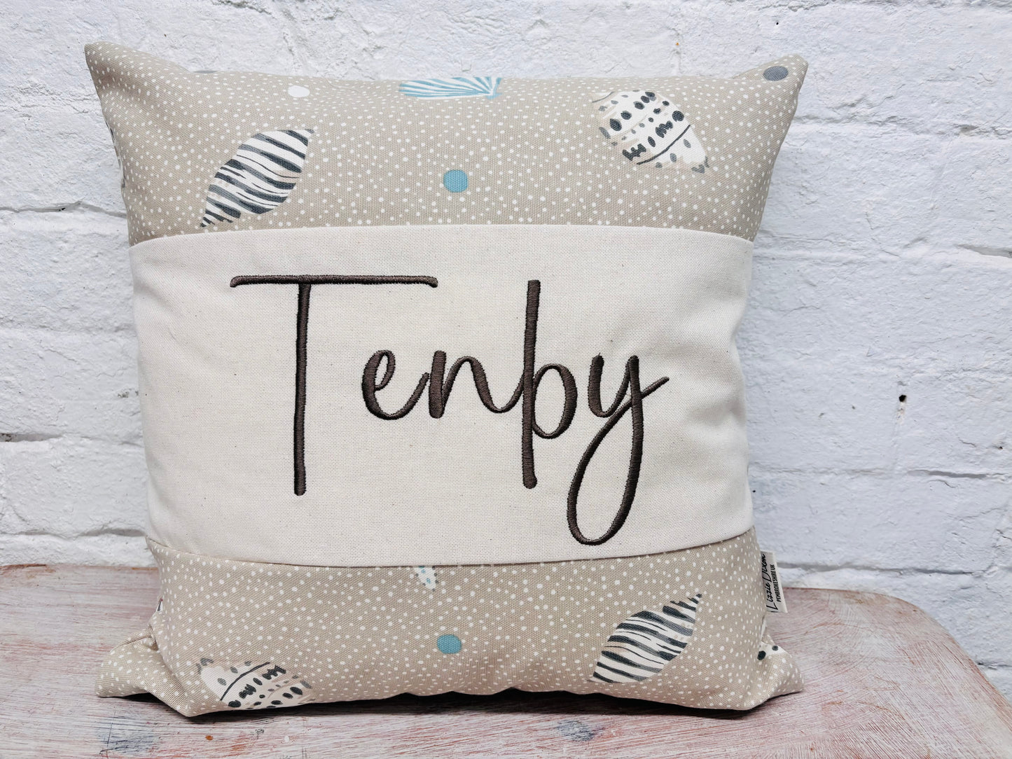 Any Place Name Square Cushion- Shell