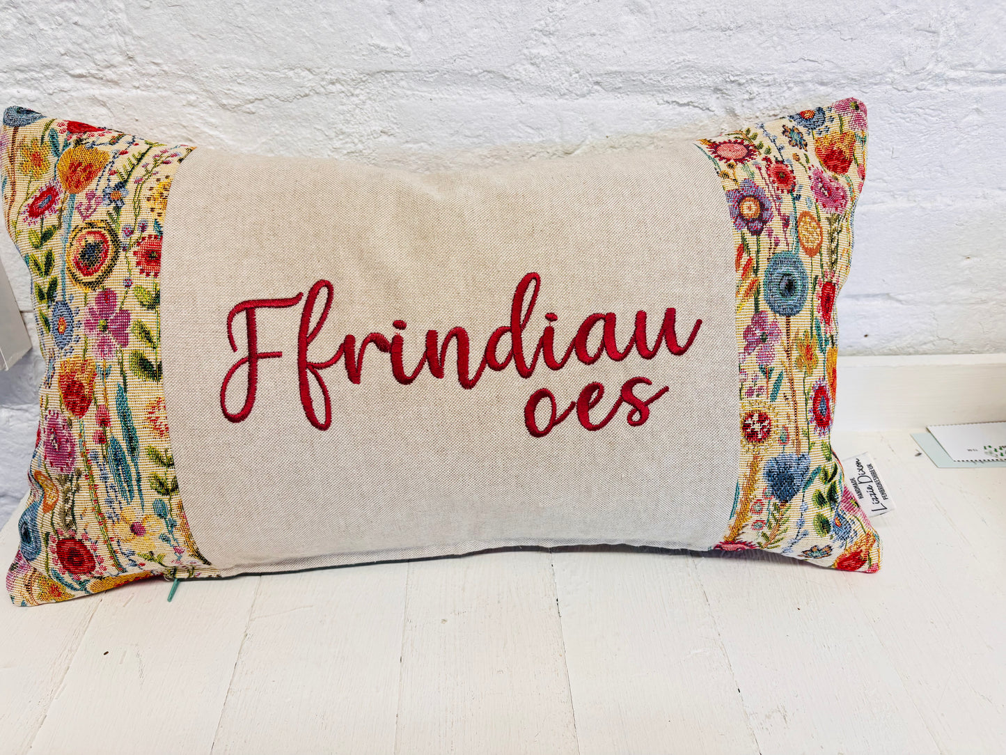 Hiraeth Kew Gardens Floral Tapestry Cushion