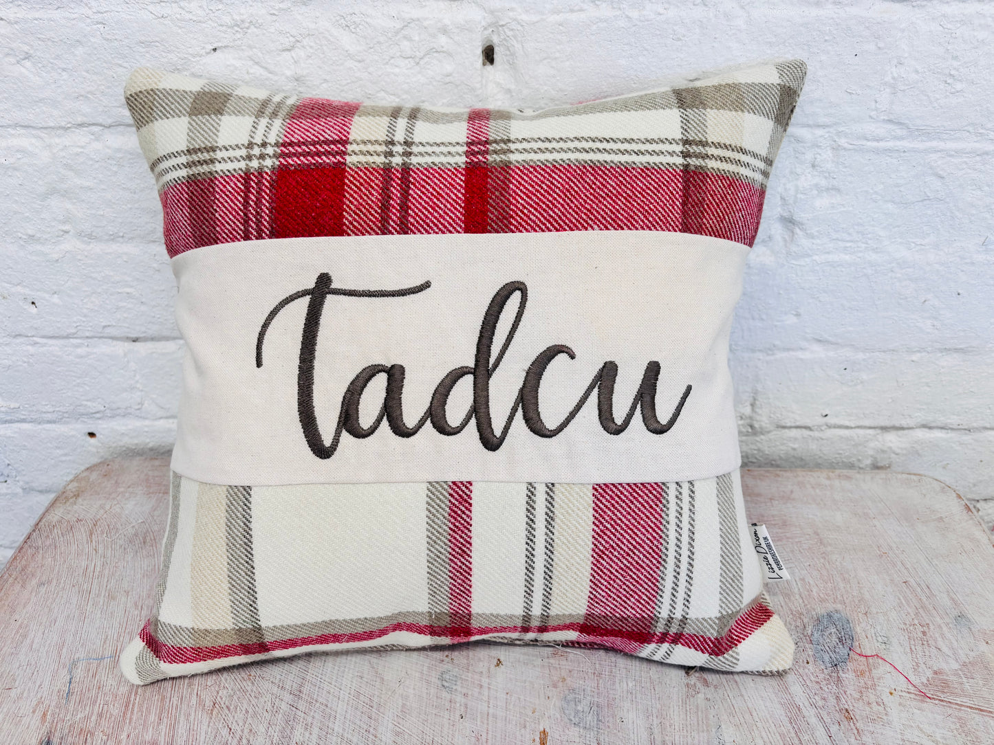 Personalised Father’s Day cushion-