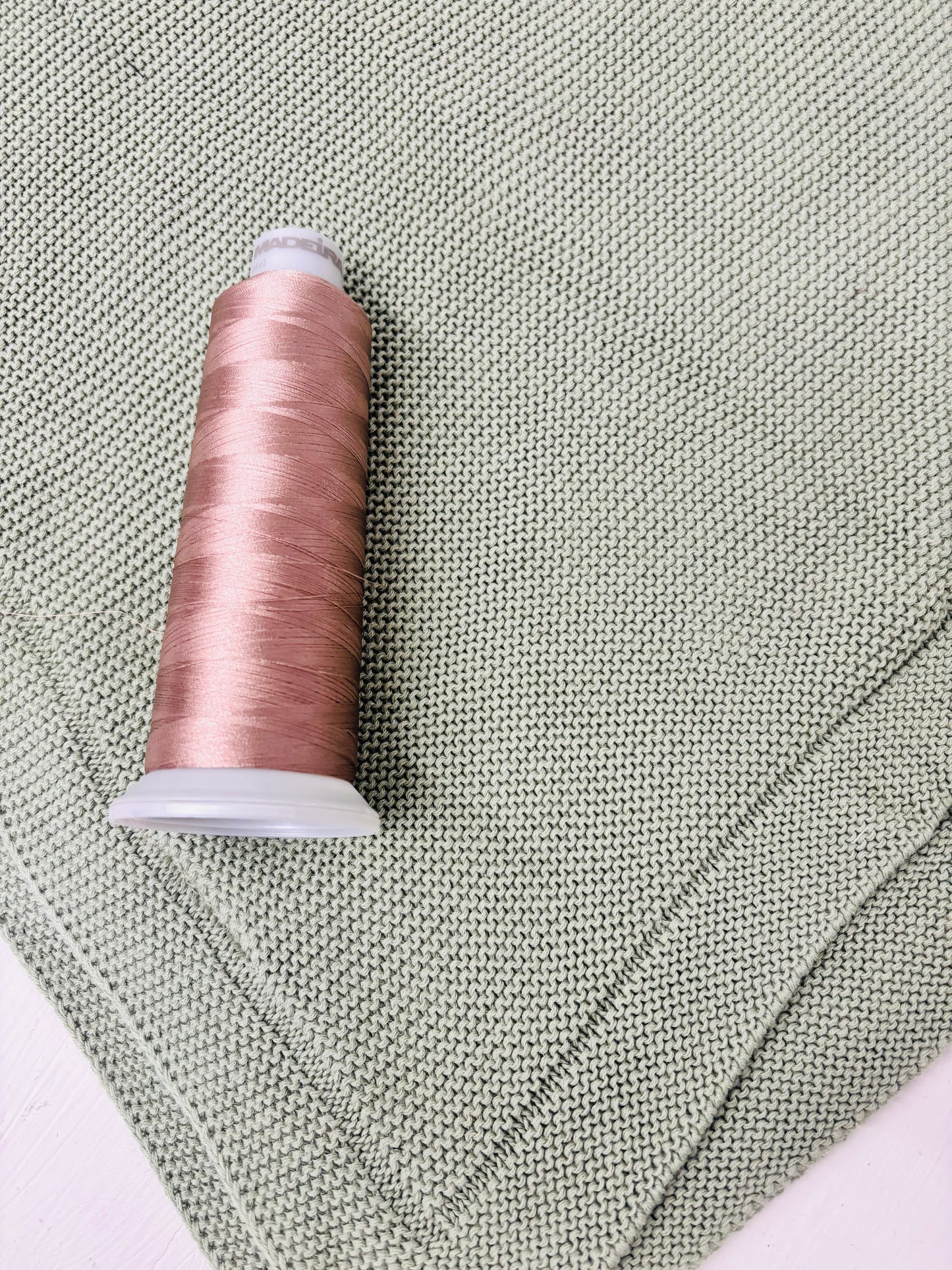 Soft Green Knitted Baby blanket-Personalised