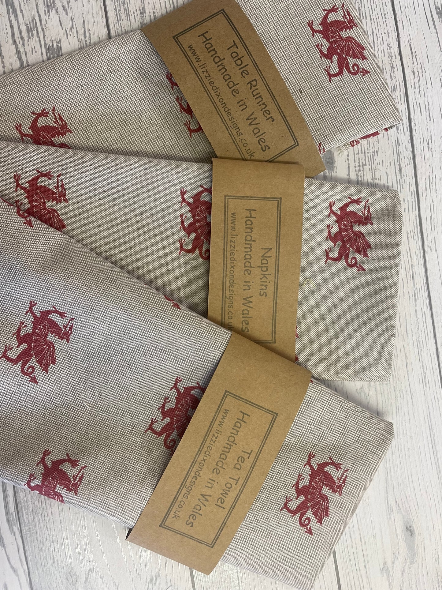 Welsh Dragon Table runner - Table Runner