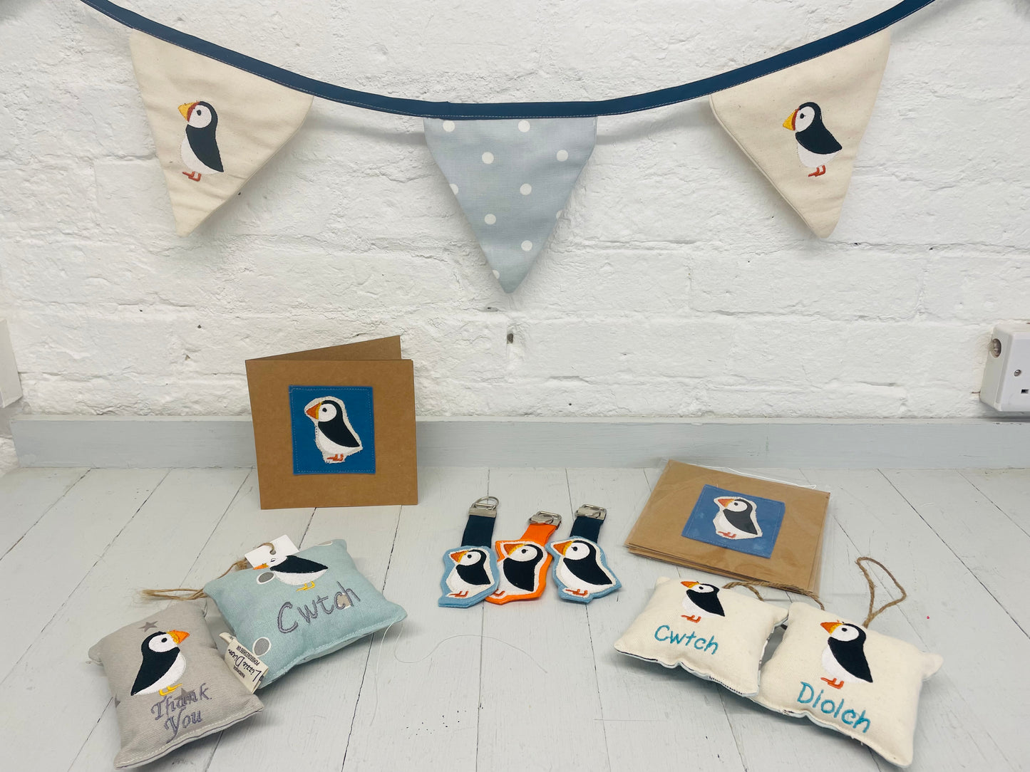 Cute Puffin Bunting