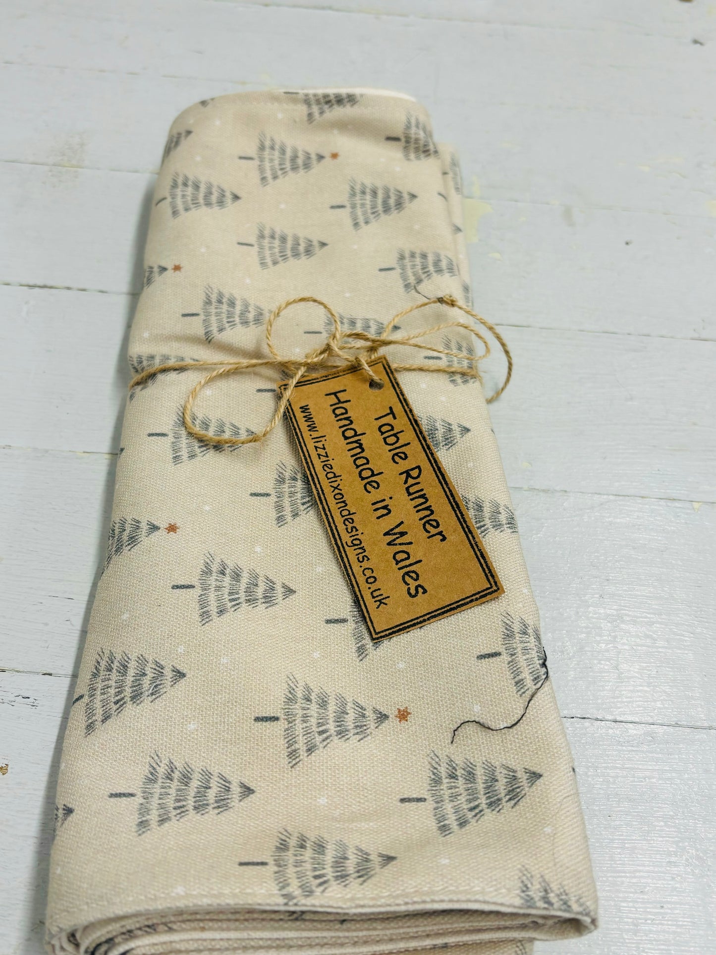 Christmas Table runner - Christmas Tree Table Runner -3 lengths