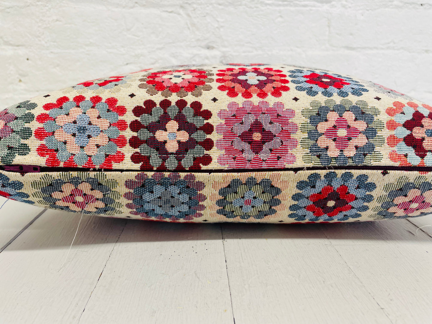 Cwtch Crochet style Cushion- Square Cwtch Panel Cushion