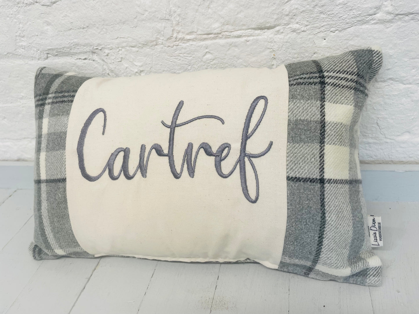 Cartref Wool Touch Panel Cushion-