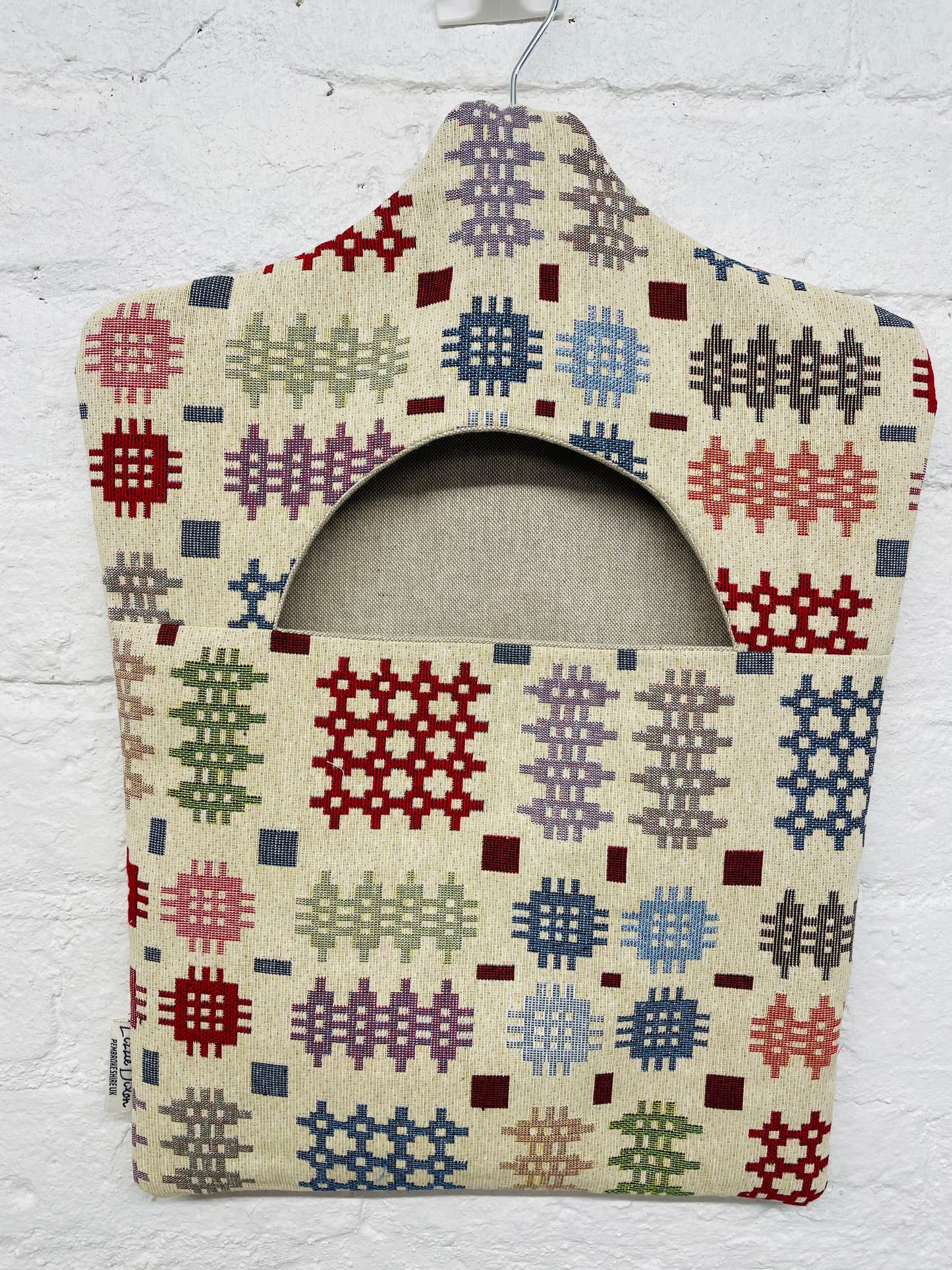 Welsh Blanket Tapestry Peg Bag