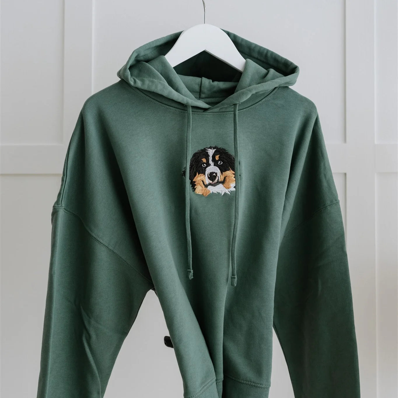 Personalised embroidered Hoodie-Business logo -Pet Portrait