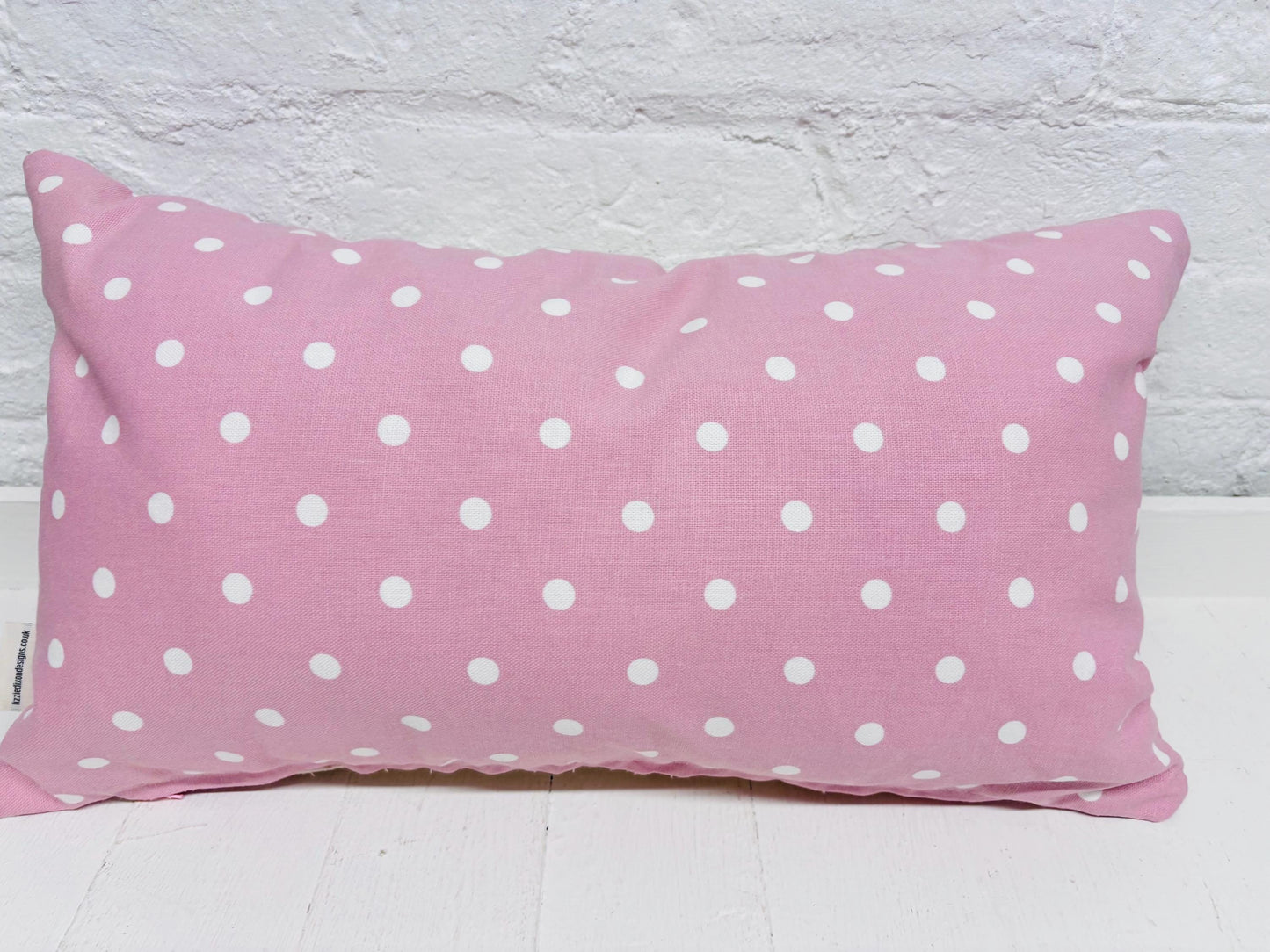 Pink Dotty with Hydrangae Mother's Day Cushion