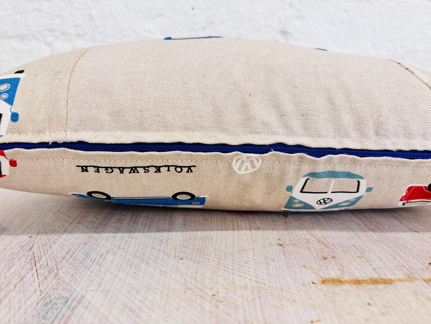 Happy Campers-VW Campervan Cwtch Long cushion