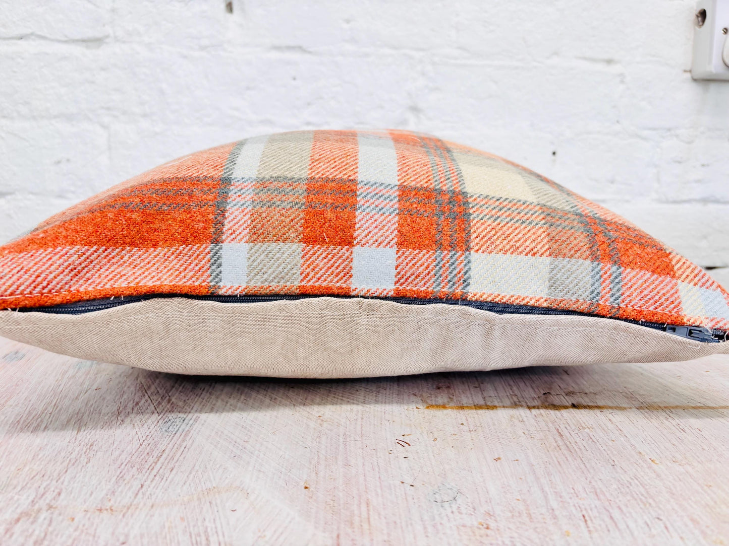 Wool Touch Plain Long Cushion