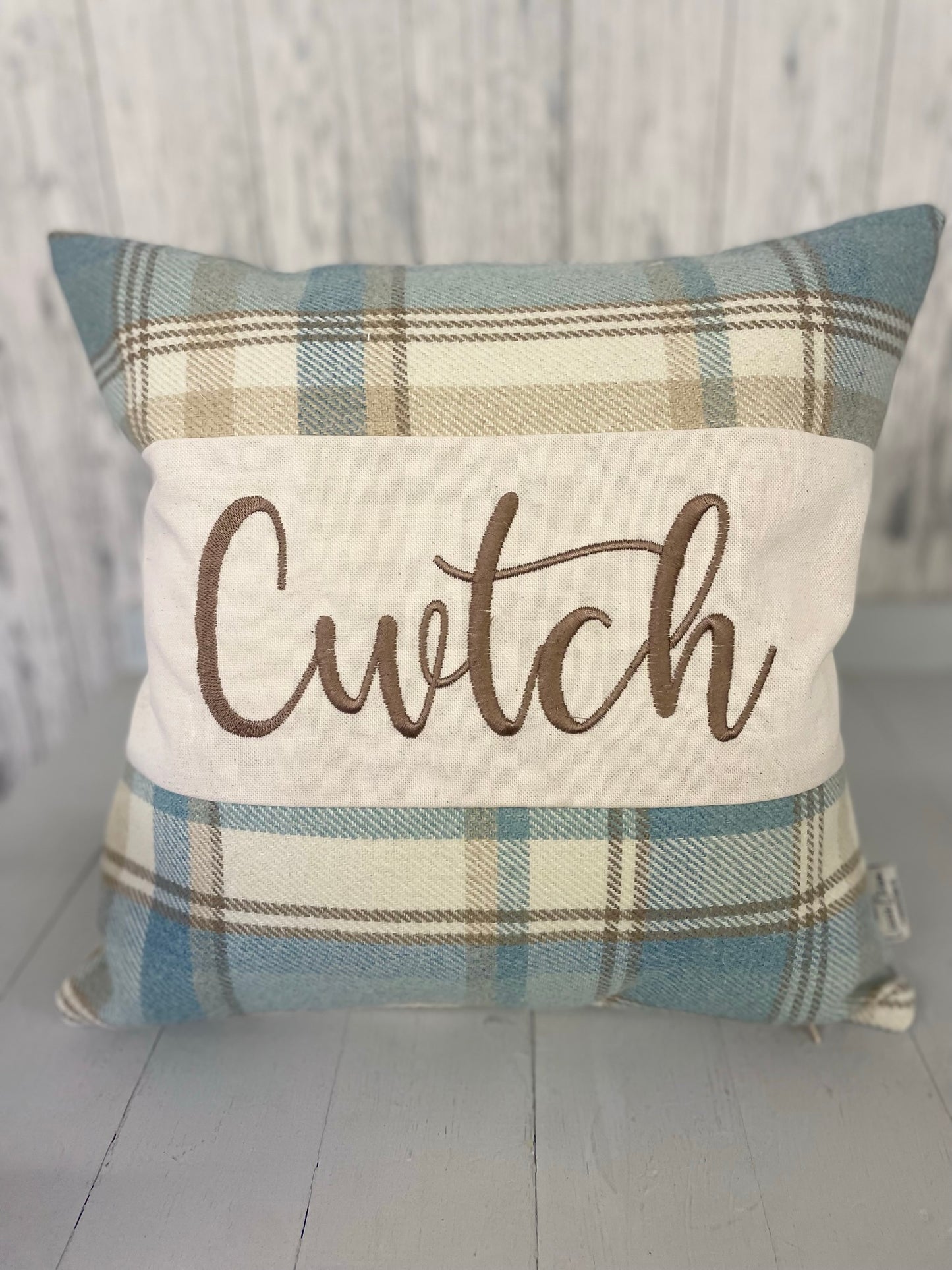 Cwtch Wool Touch Cushion - 16" Cushion choice of 4 Colours