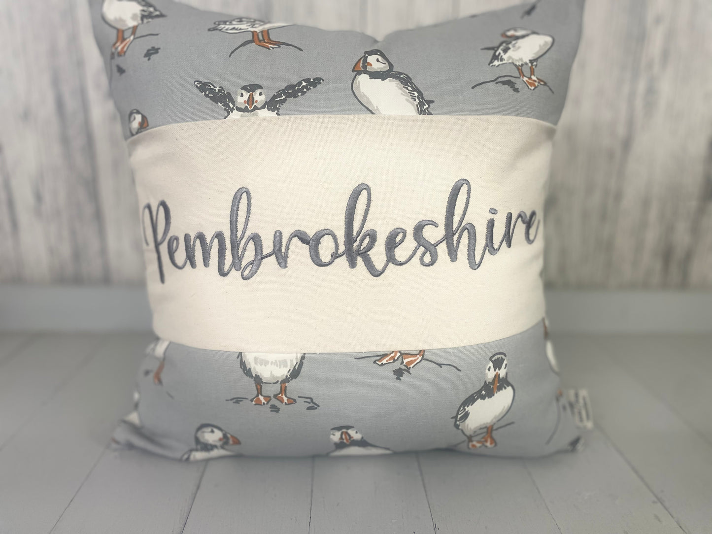 Personalised Nautical themed Location Cushion