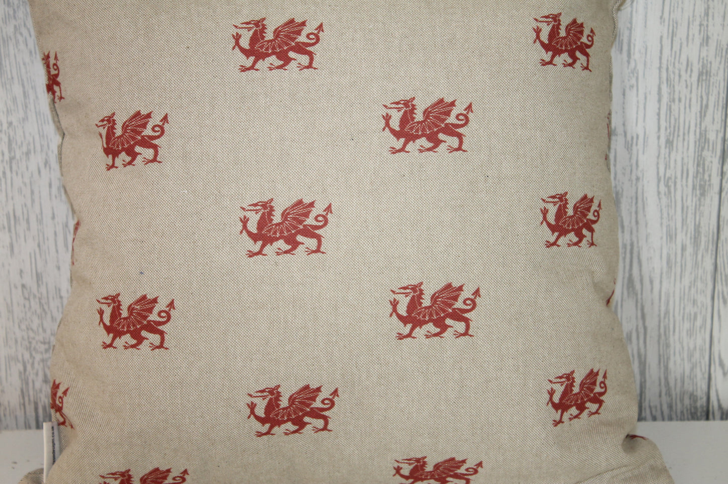 Cwtch Cushion- 16" Welsh Dragon Cwtch Cushion