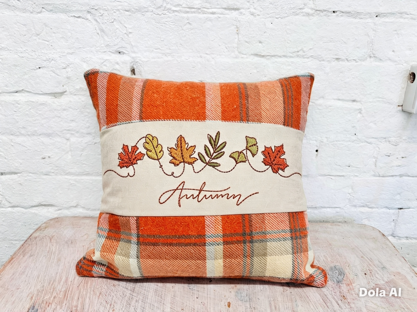 Autumnal Wool Cushion