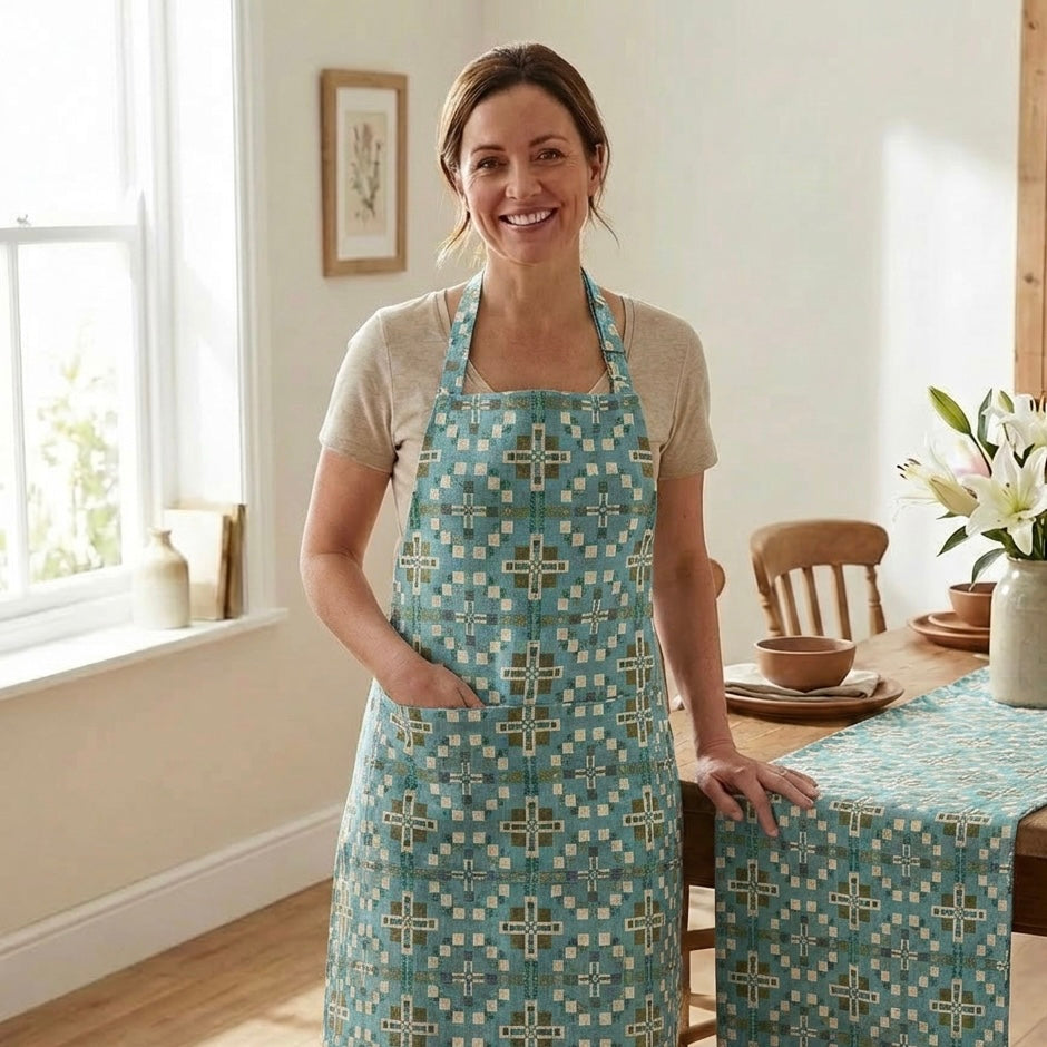 Vintage Cross  Apron