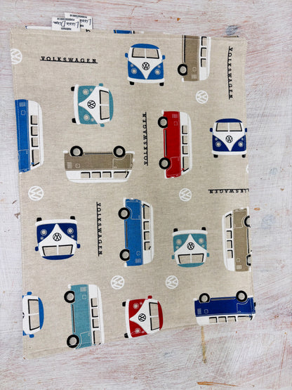 VW Camper Van fabric Placemat (set of2)