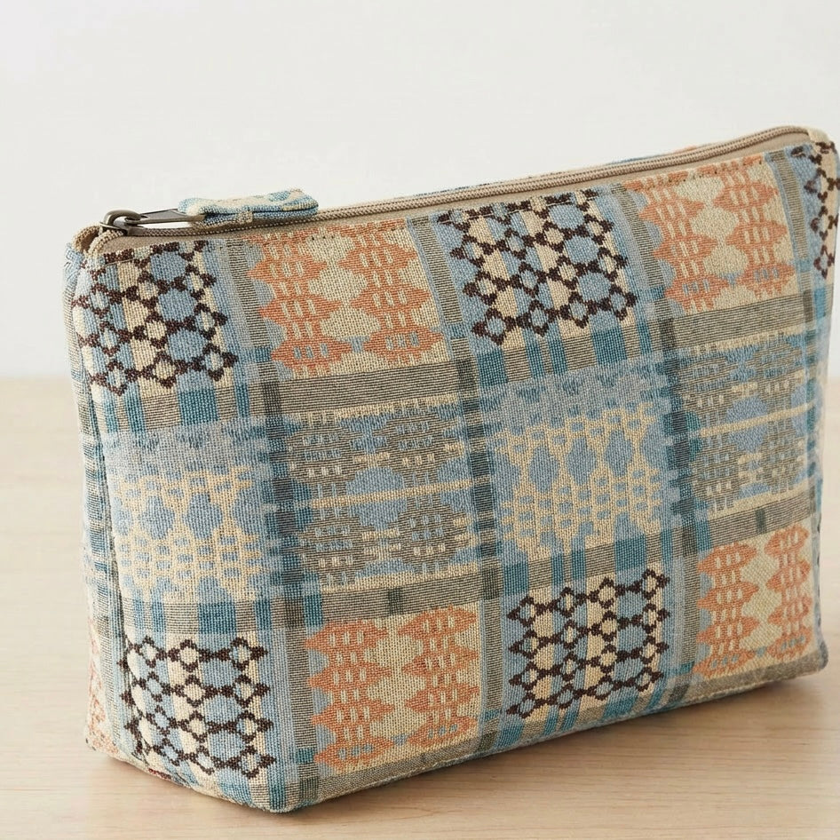 Welsh Blanket Wash bag\Make up bag