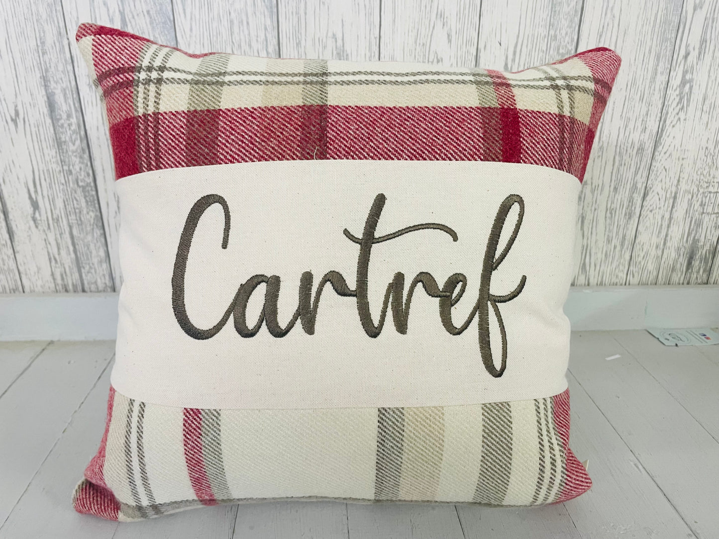 Cartref Wool Touch Panel Cushion-