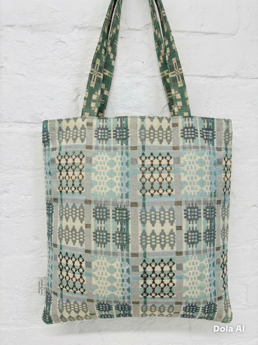 New Welsh Blanket Tote style Shopping Bag