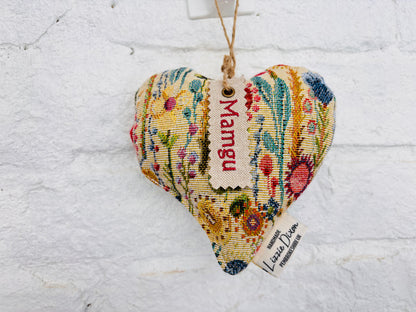 Lavender Heart - Tapestry style Heart