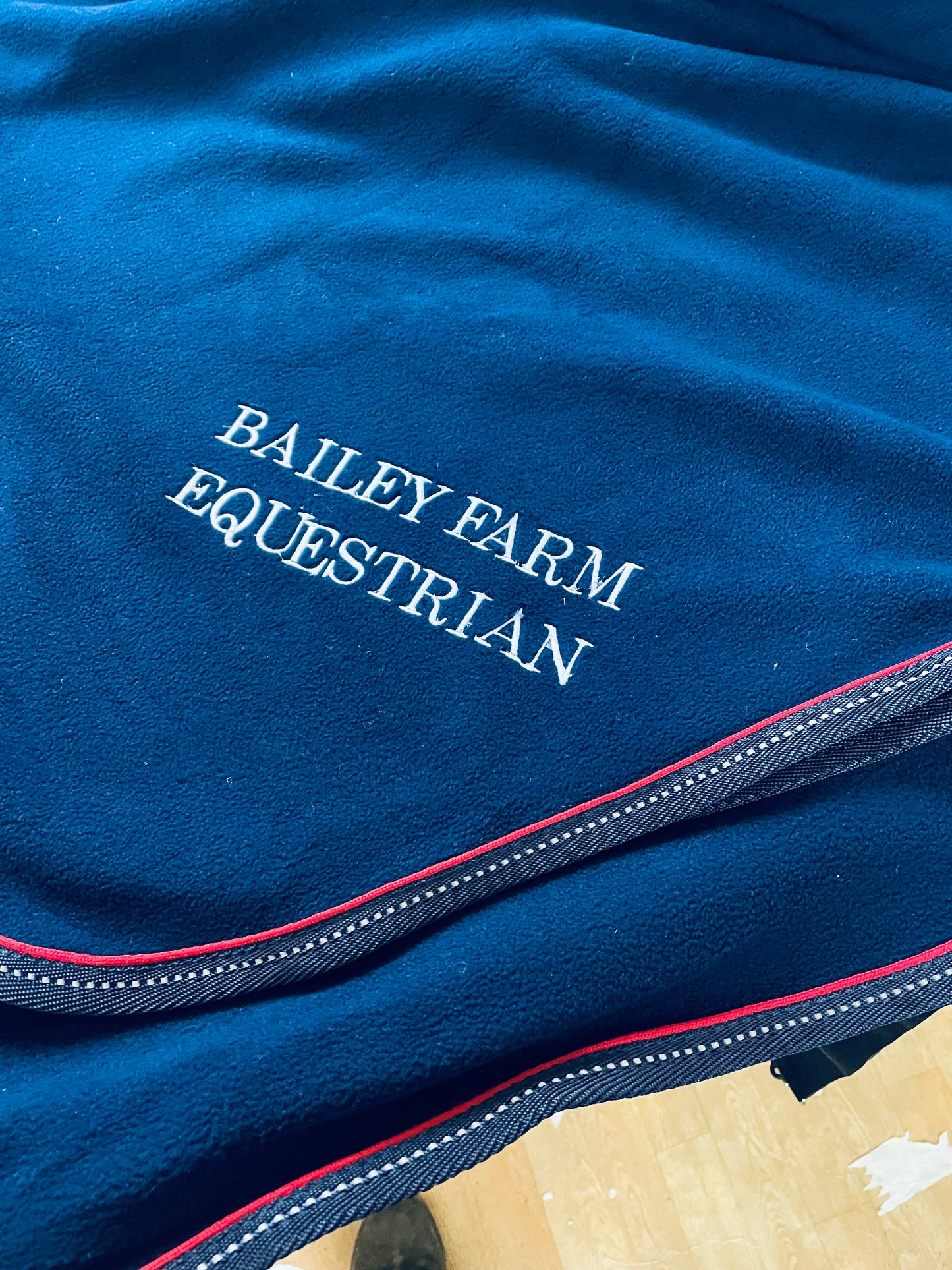 Personalised Show Fleece with Name or Logo