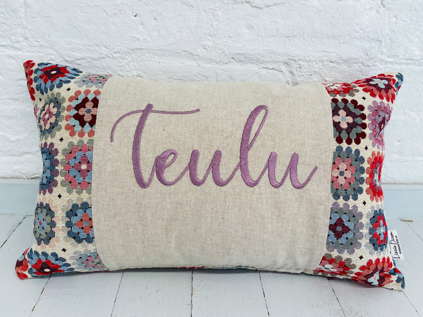 Teulu Crochet style Cushion- Teulu Cushion