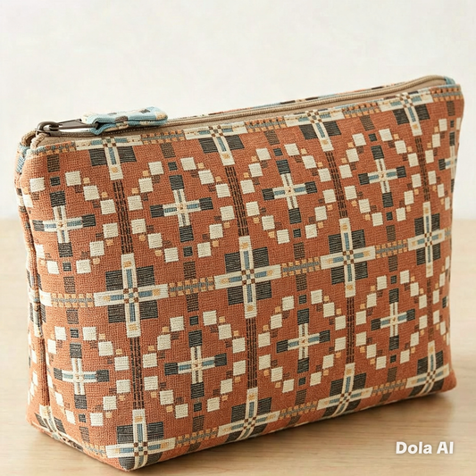 Vintage Cross Wash bag\Make up bag