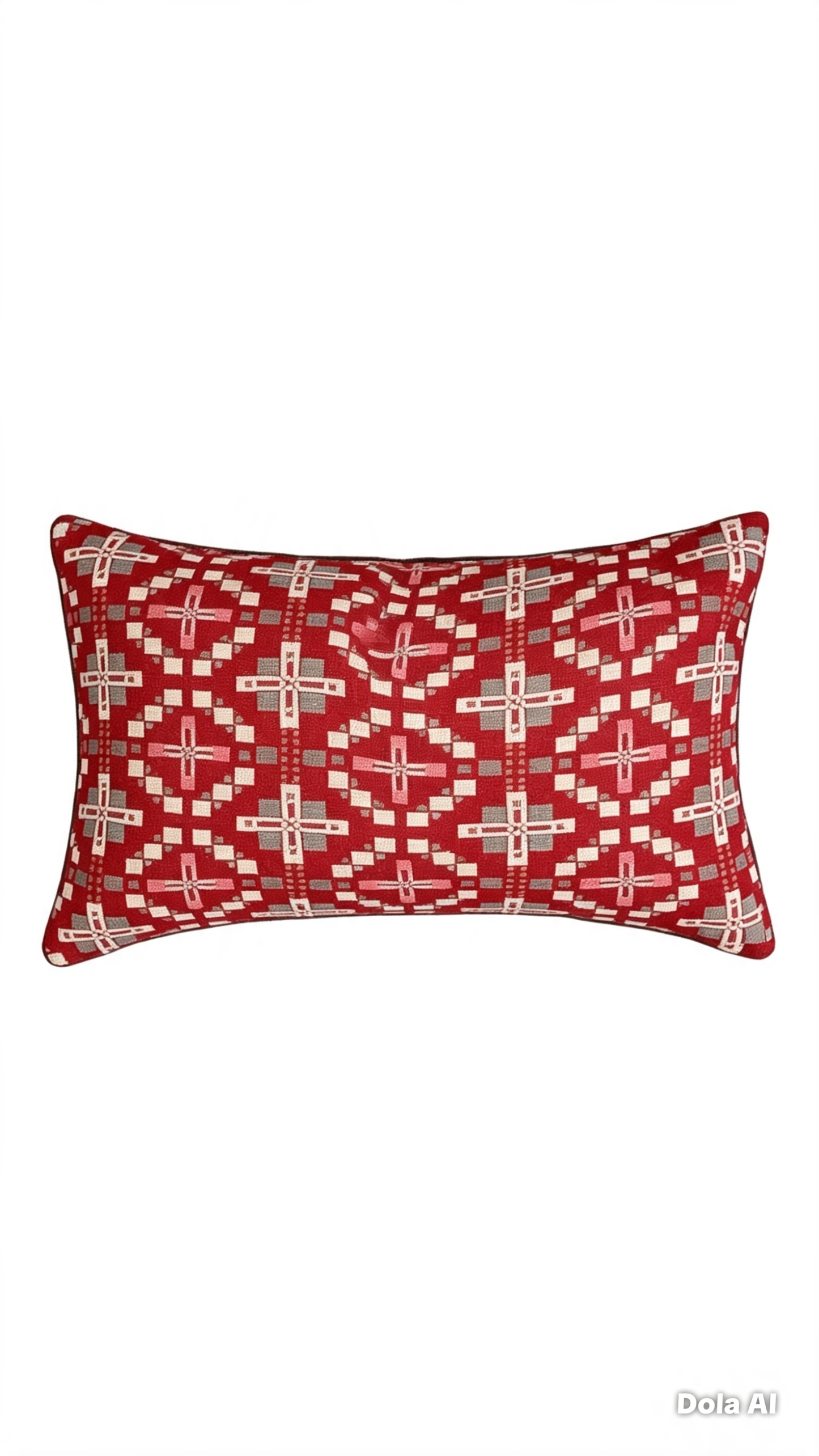 Robin Nadolig llawen Red Vintage Cross
