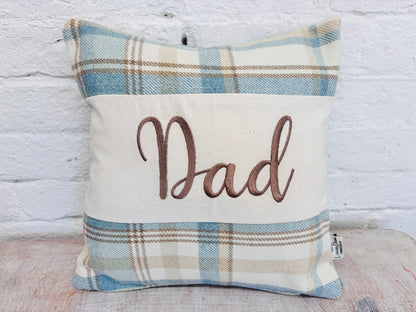 Personalised Father’s Day cushion-