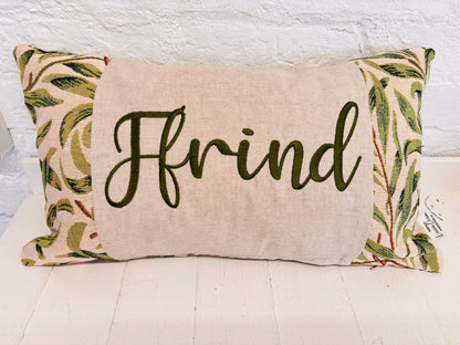 Cwtch William Morris Willow Bough Tapestry Cushion -Cwtch/Cwtsh