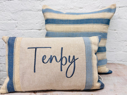 Any Place Name long Cushion-limited edition