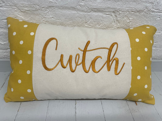 Cwtch Dotty long Cushion-Available in 7 Colours