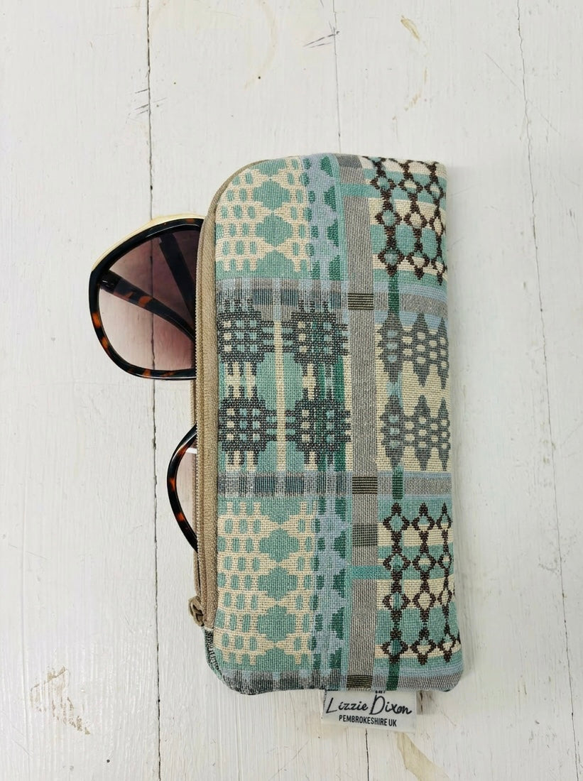 New Pastel Welsh Blanket Glasses Case