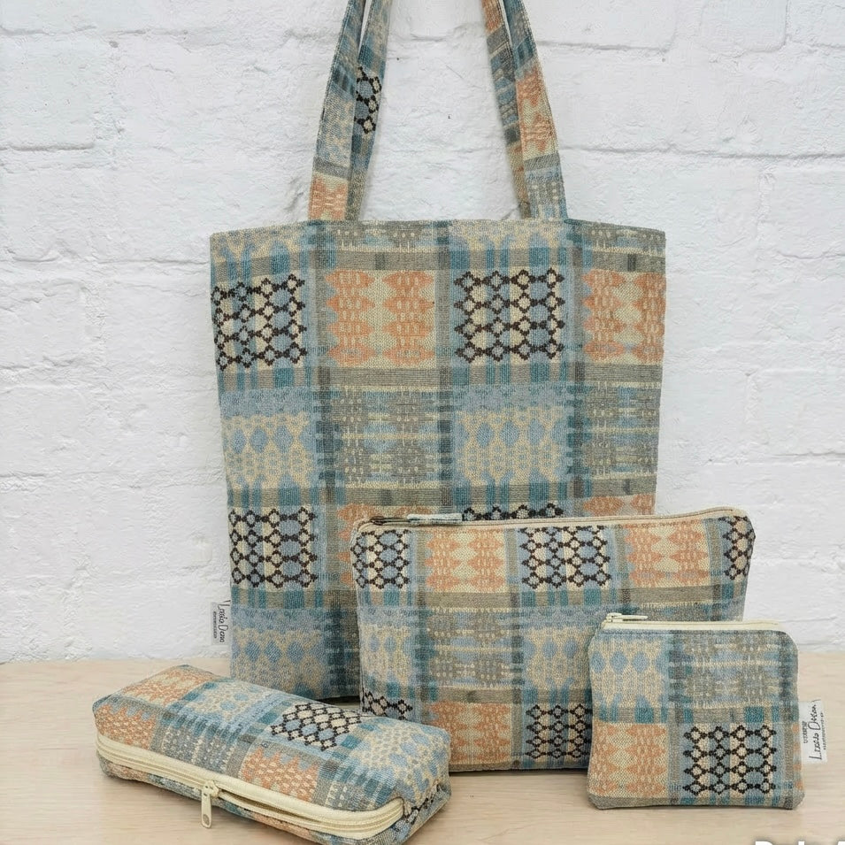 New Welsh Blanket Tote style Shopping Bag