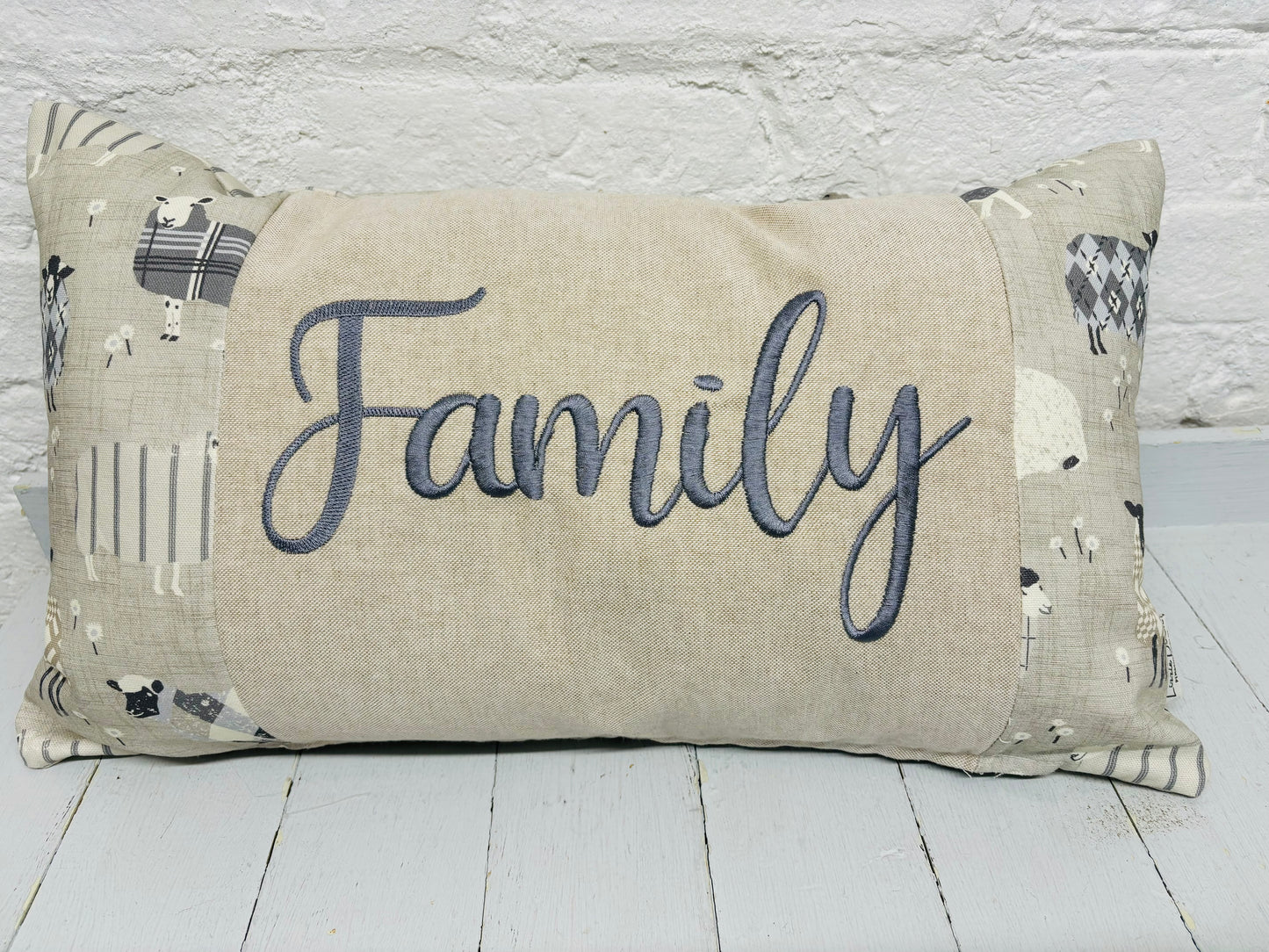 Family Sheep long Cushion-