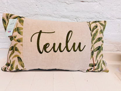Cwtch William Morris Willow Bough Tapestry Cushion -Cwtch/Cwtsh