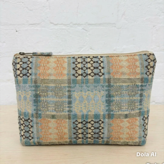 Welsh Blanket Wash bag\Make up bag