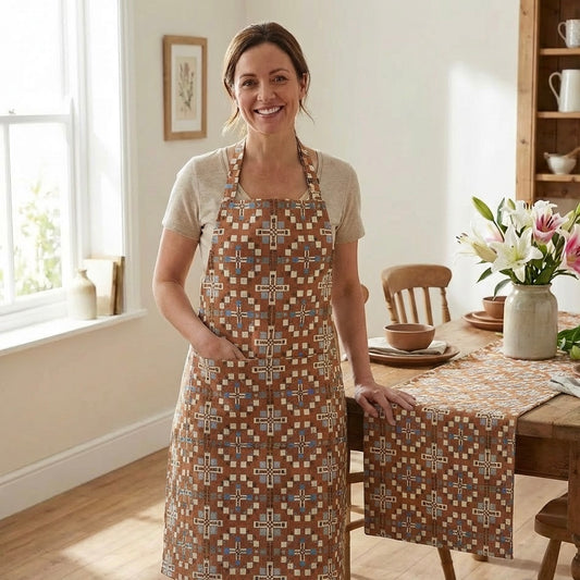 Vintage Cross Apron