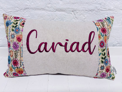 Cariad Kew Gardens Floral Tapestry Cushion