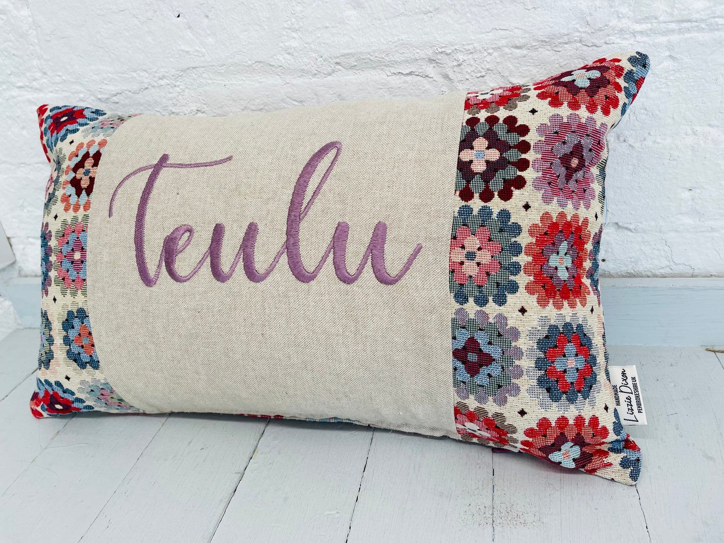 Teulu Crochet style Cushion- Teulu Cushion
