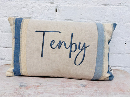 Any Place Name long Cushion-limited edition